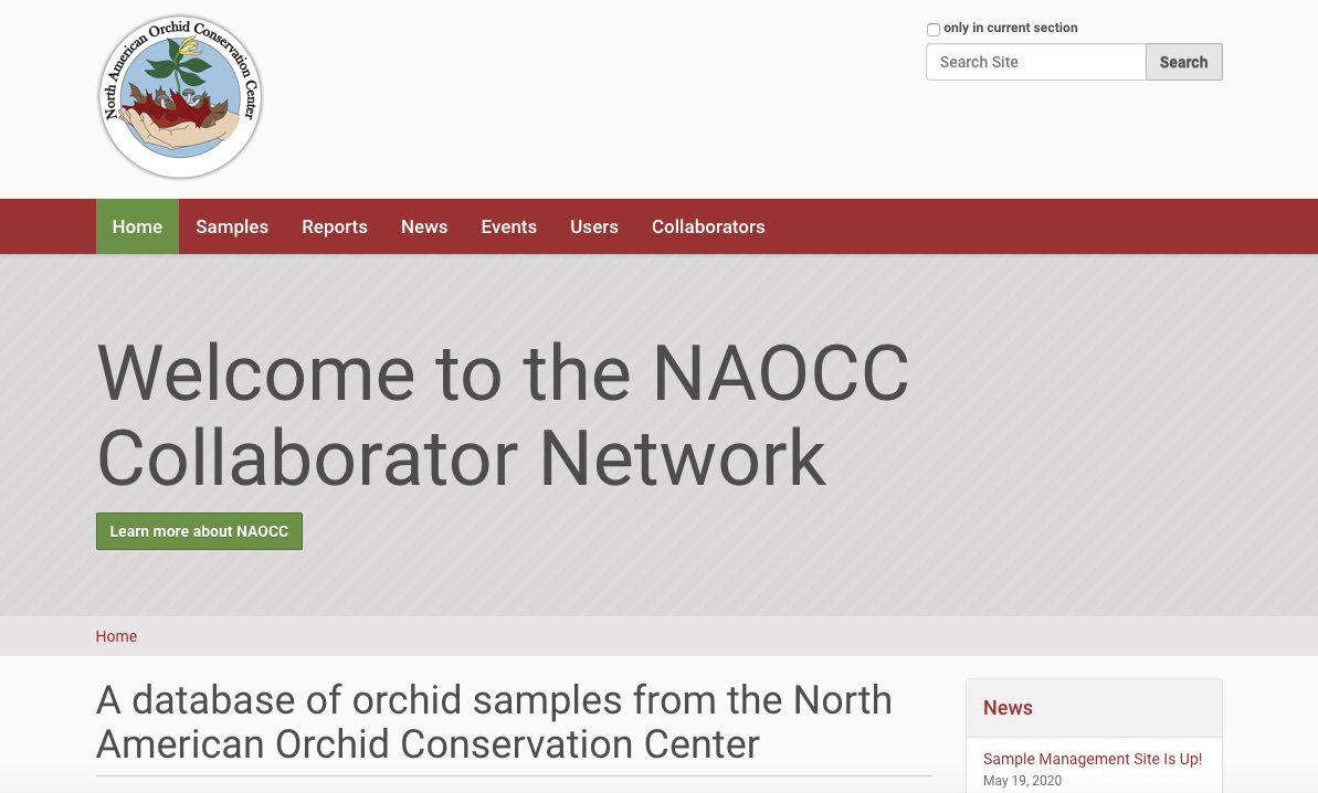 NAOCC Collaborator Network